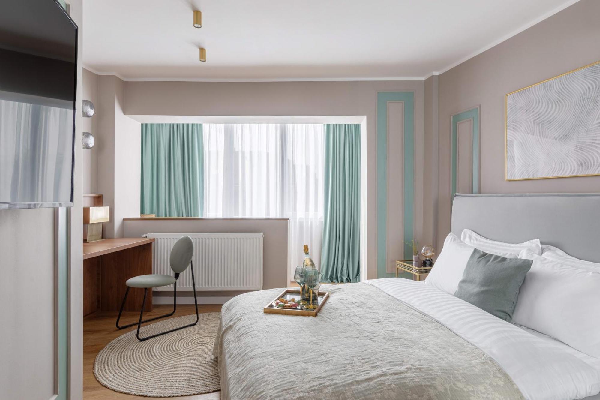 Holt - Sublime Minty Green 1Br On The Park Бухарест Экстерьер фото